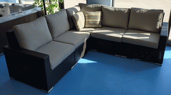5pc outdoor sectional